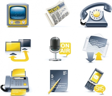 430x368 Fax Icon Vector Free Vector Download