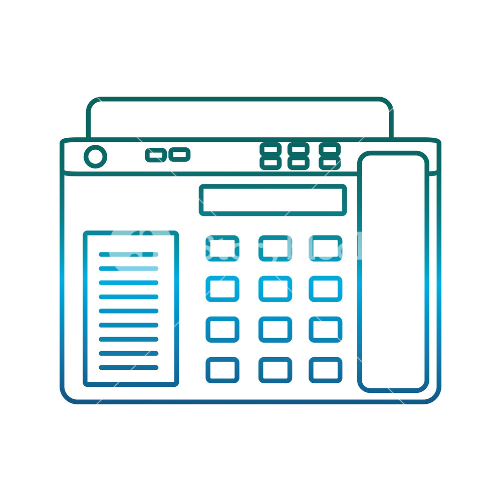 Fax Machine Icon Over White Background Vector Illustration Royalty 1000x1000 Fax Machine Icon Over White Background Vector Illustration Royalty