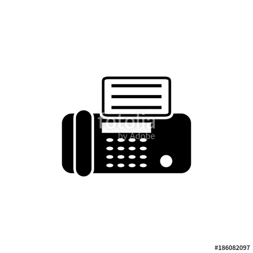 Fax Machine Vector Icon Stock Image And Royalty Free Vector 500x500 Fax Machine Vector Icon Stock Image And Royalty Free Vector