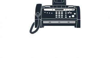 Fax Machine Icon Vector Archives 367x195 Fax Machine Icon Vector Archives