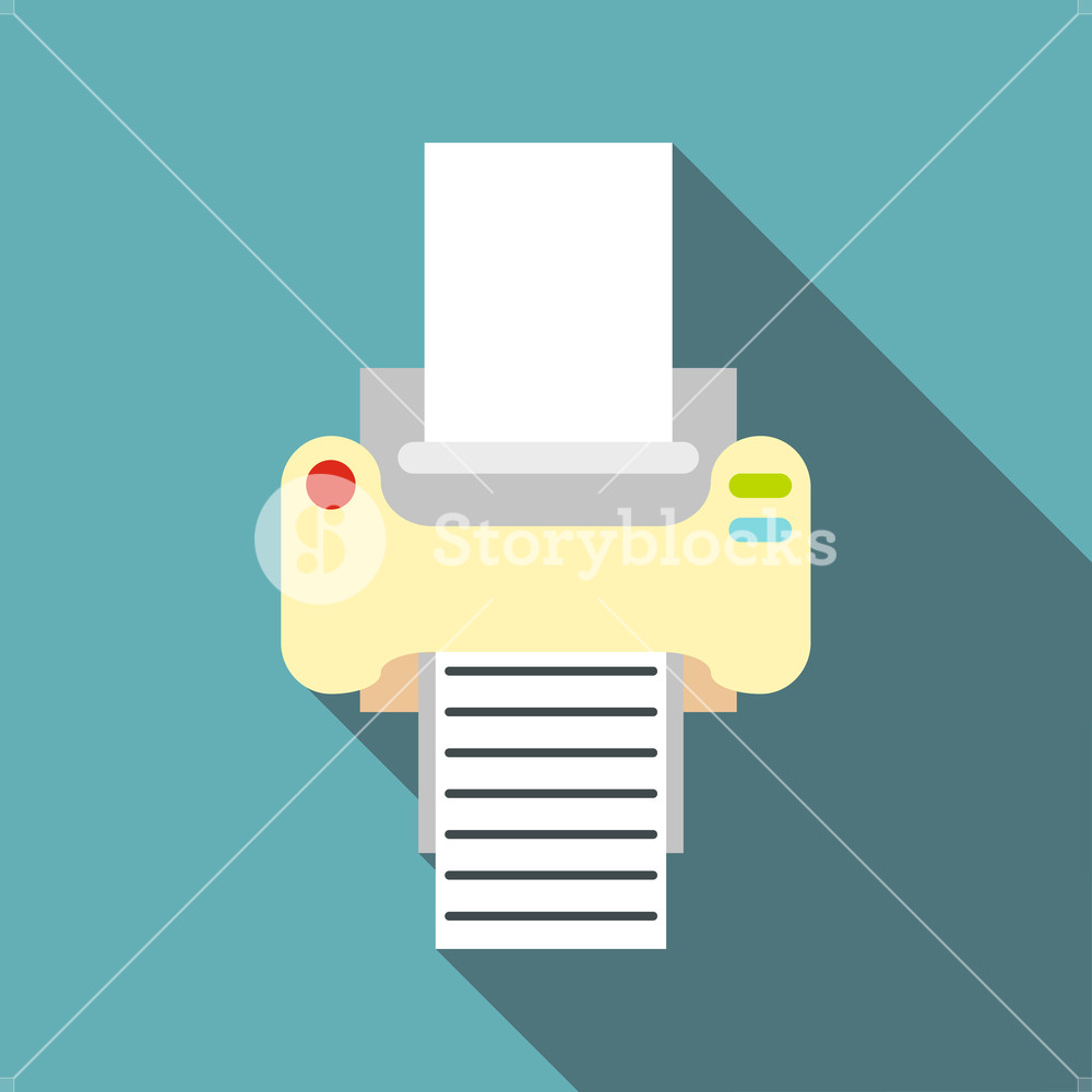 1000x1000 Fax Icon Flat Illustration Of Fax Vector Icon For Web Royalty