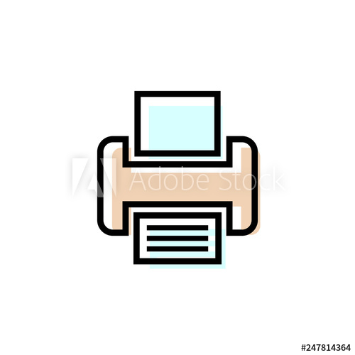 500x500 Printer Scanner Fax Vector