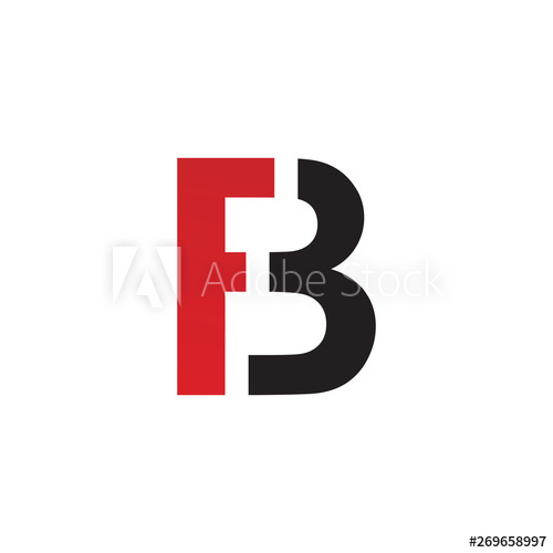 Fb Letter Logo Design Vector Template 500x500 Fb Letter Logo Design Vector Template