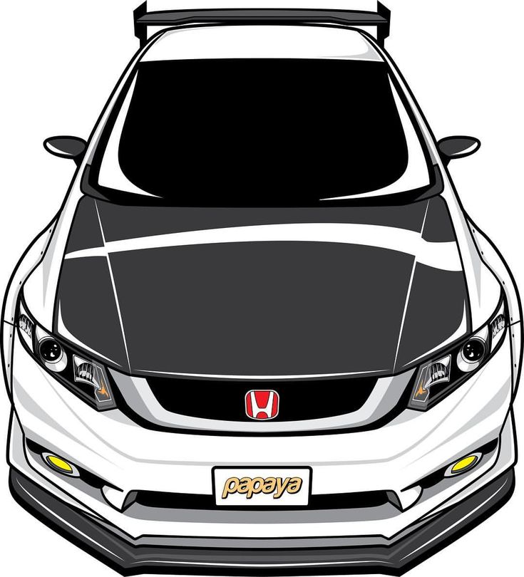 Silueta Honda Civic