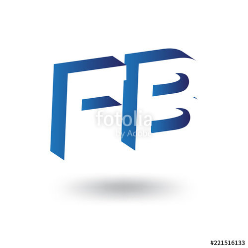 F B Initial Letter With Negative Space Logo Icon Vector Template 500x500 F B Initial Letter With Negative Space Logo Icon Vector Template