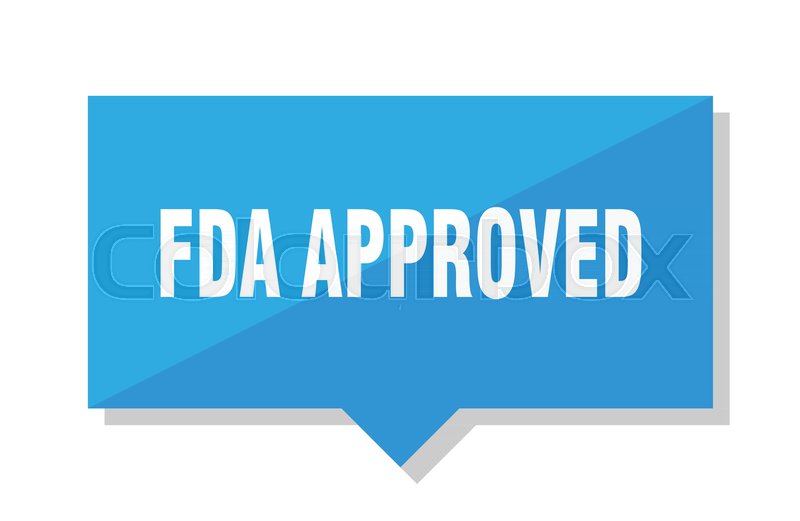 800x521 Fda Approved Blue Square Price Tag Stock Vector Colourbox