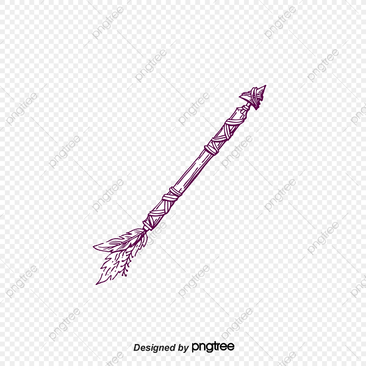 1200x1200 Ethnic Vector Arrows And Feathers, Ethnic Arrow, Feather, Cartoon