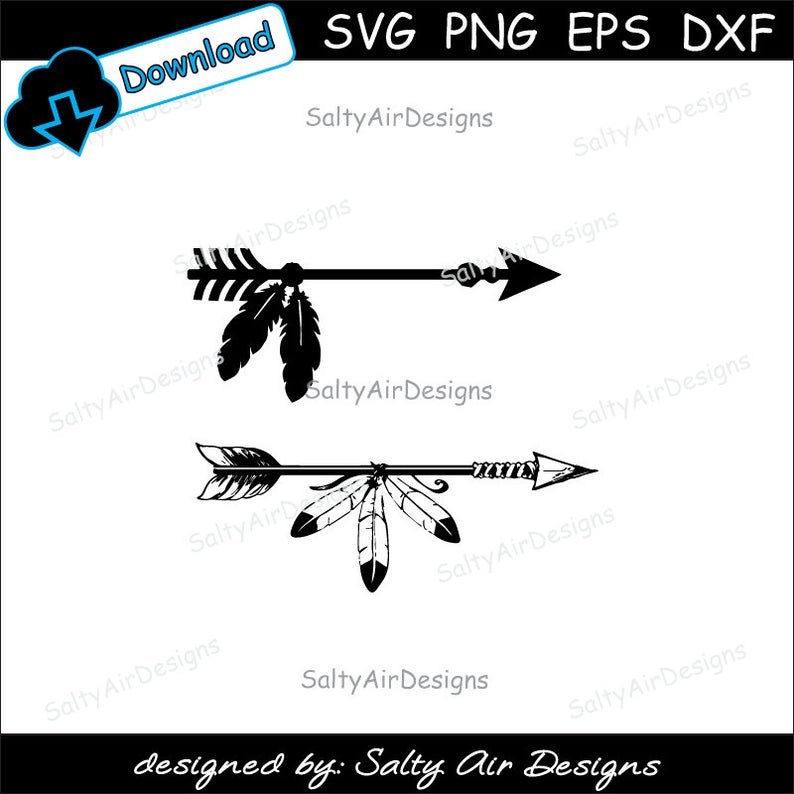 Feather Arrow Vector at Vectorified.com | Collection of Feather Arrow ...