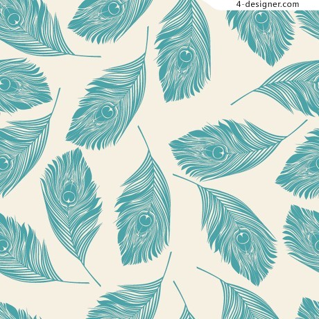 Feather Background Vector
