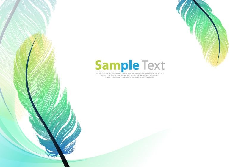 773x562 Vector Color Feathers Background Free Vector Graphics All Free