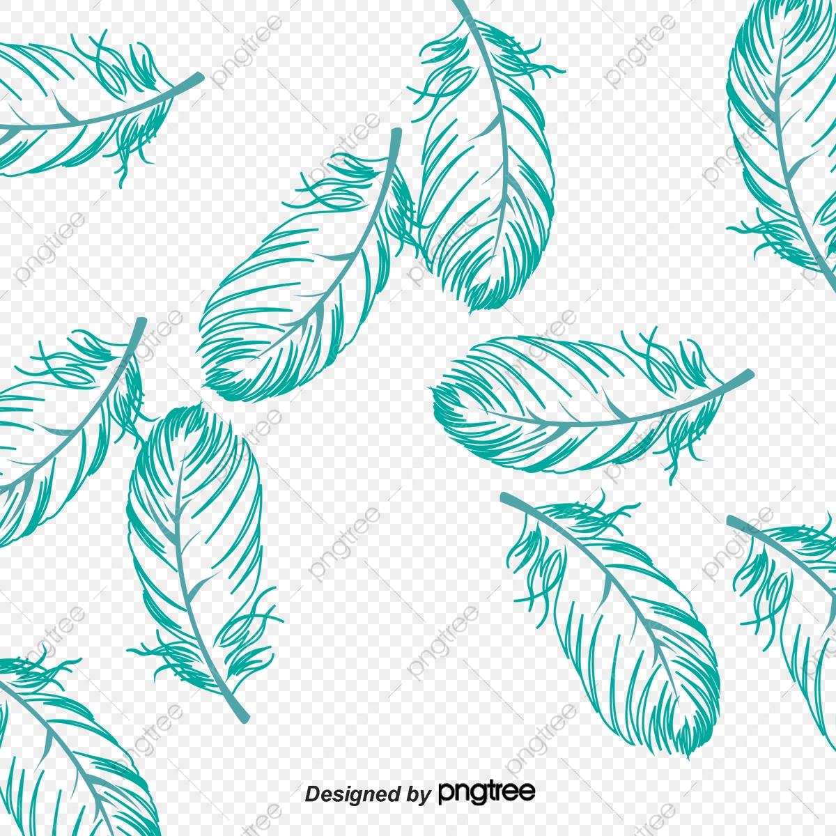 1200x1200 Blue Feather Background, Blue Vector, Feather Vector, Background