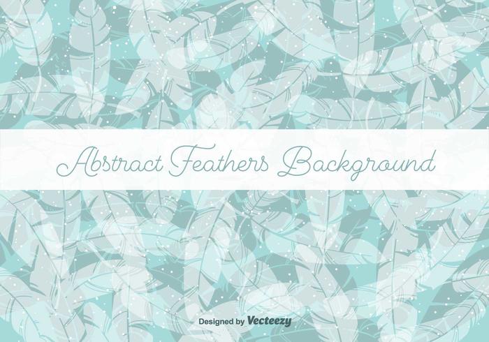 700x490 Blue Feathers Vector Background