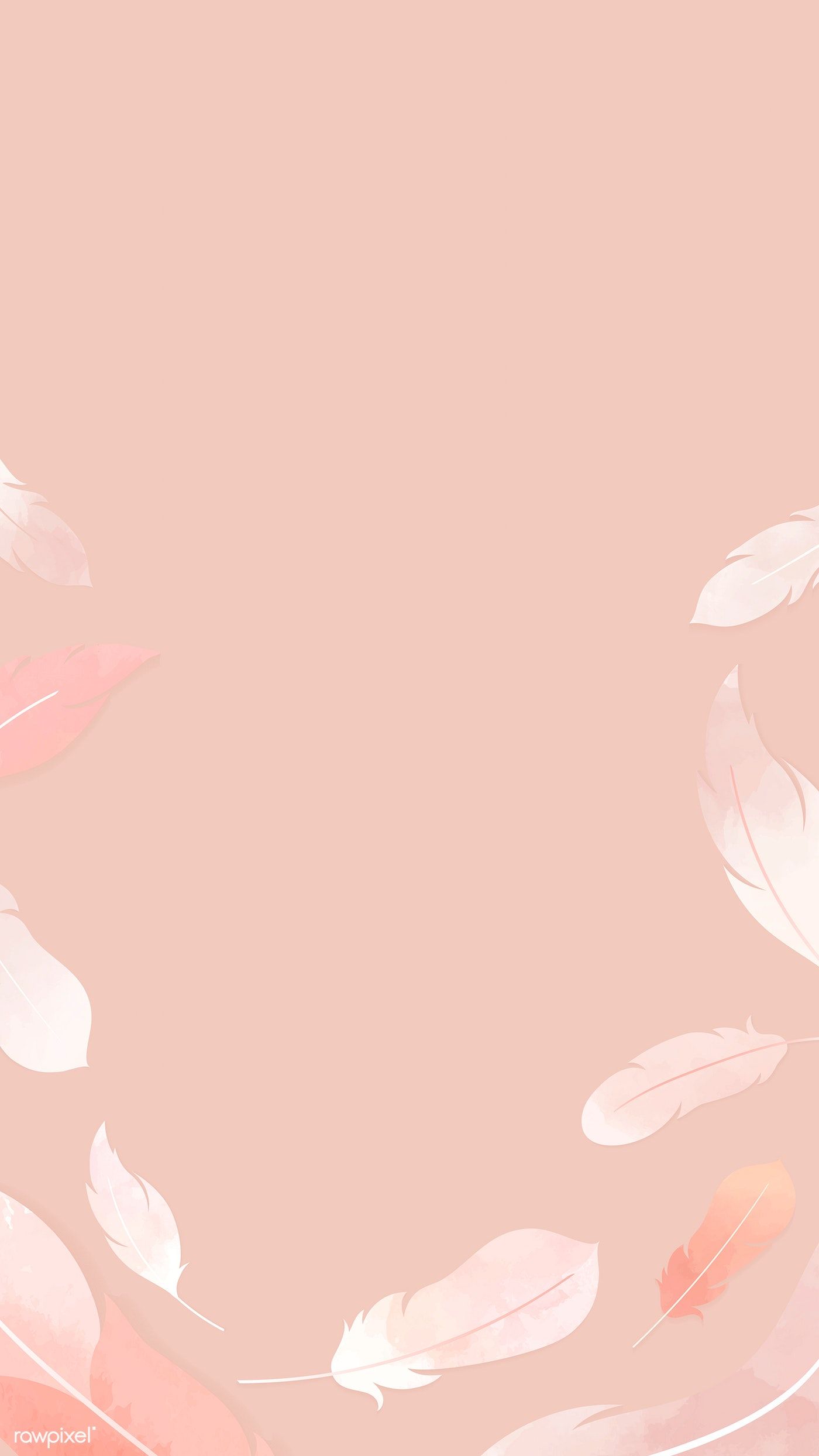 1400x2488 Download Premium Vector Of Pink Lightweight Feather Background