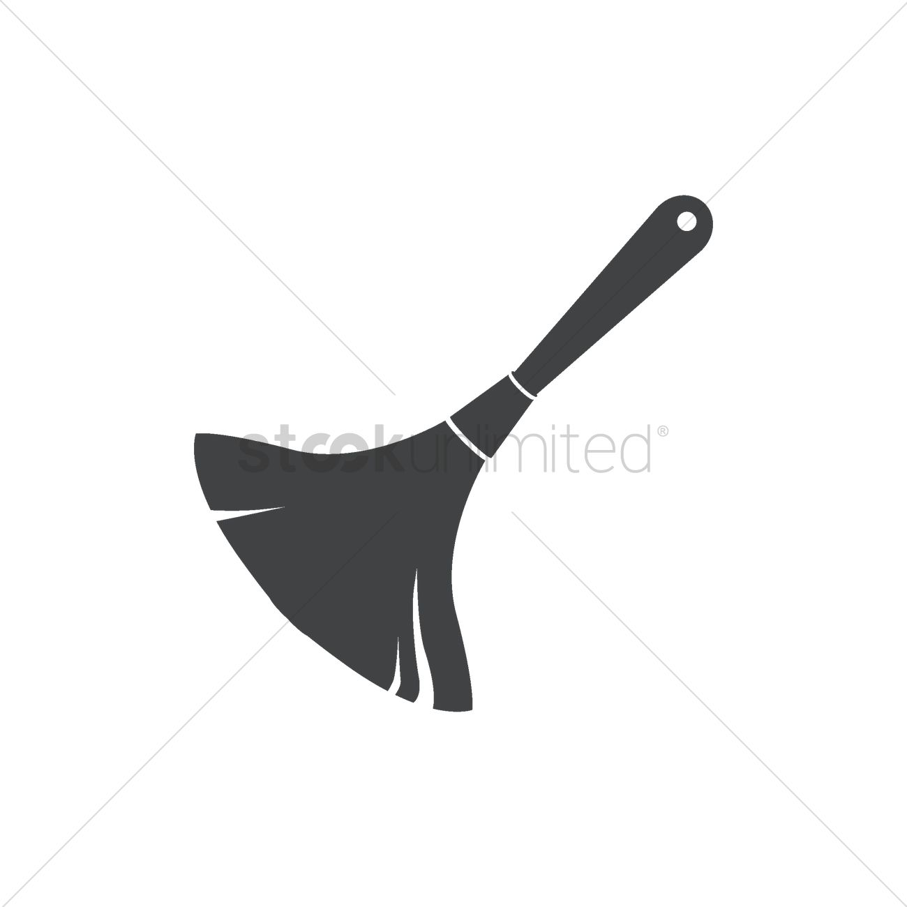 Feather Duster Vector Image 1300x1300 Feather Duster Vector Image