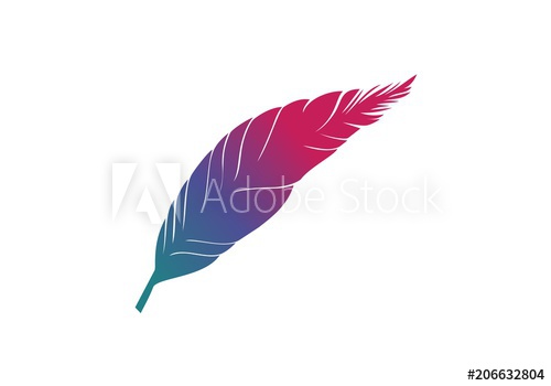 500x350 Feather Logo Vector