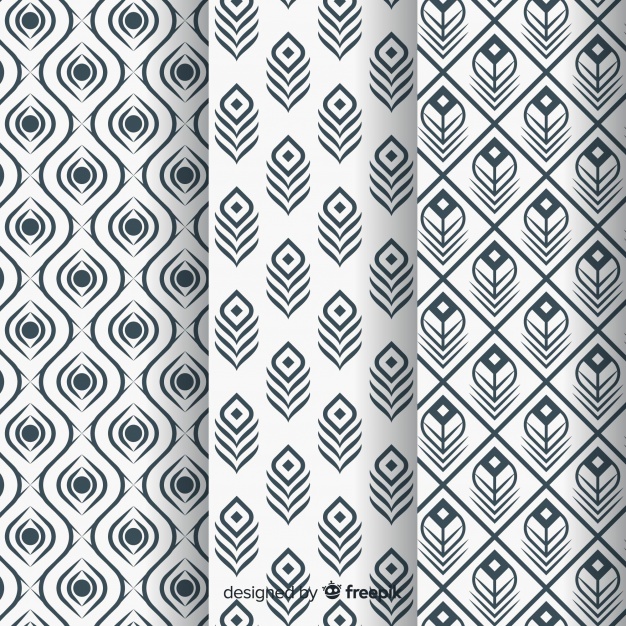 Lovely Peacock Feather Pattern With Flat Design Vector Free Download 626x626 Lovely Peacock Feather Pattern With Flat Design Vector Free Download