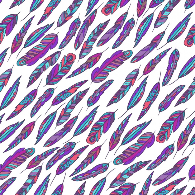 Modern Feather Pattern Vector Free Download 626x626 Modern Feather Pattern Vector Free Download