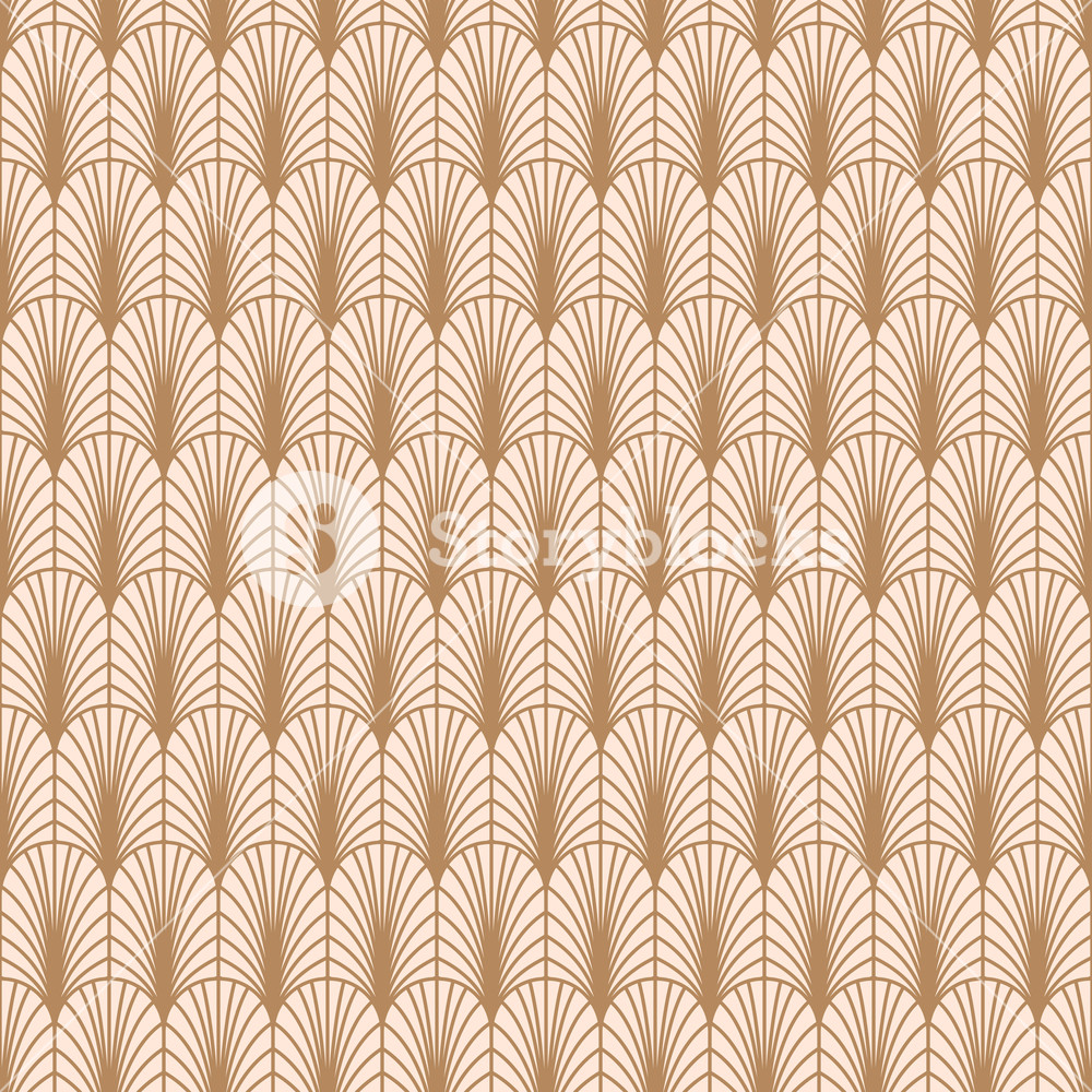 Art Deco Rose Gold Line Geometric Style Seamless Vector Pattern 1000x1000 Art Deco Rose Gold Line Geometric Style Seamless Vector Pattern