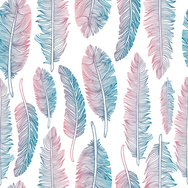 Colorful Tribal Feather Pattern Vector Free Download 626x626 Colorful Tribal Feather Pattern Vector Free Download