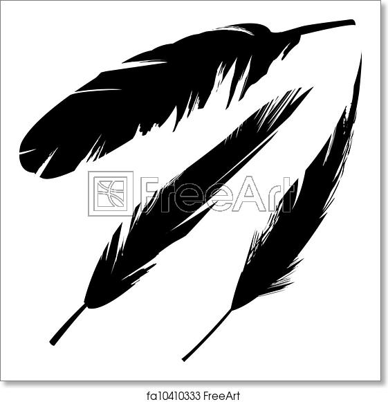 Free Art Print Of Grunge Bird Feathers Silhouette Vector 561x581 Free Art Print Of Grunge Bird Feathers Silhouette Vector