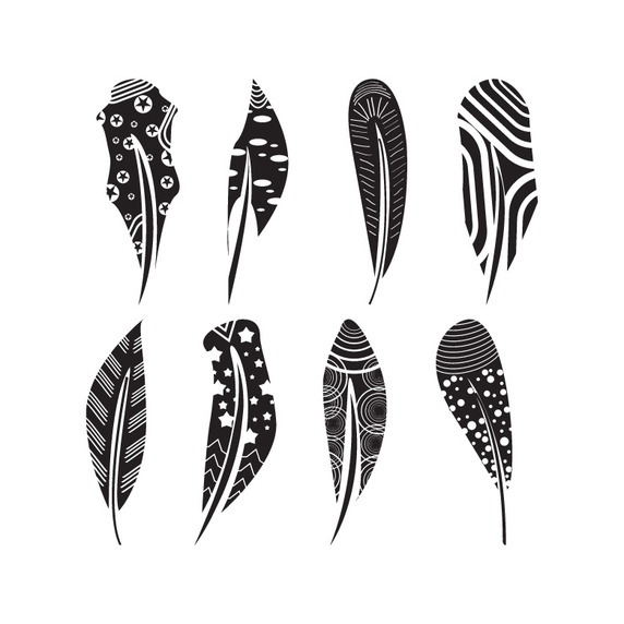 Download Feather Silhouette Vector Free at Vectorified.com ...