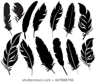 Download Feather Silhouette Vector Free at Vectorified.com ...