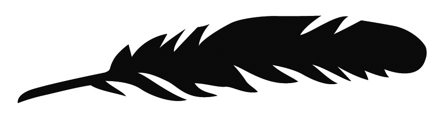 891x245 Collection Of 'feather Silhouette' Download More Than Images