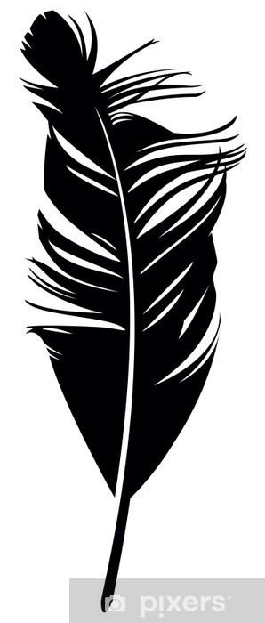 Feather Vector Illustration Sticker We Live To Change 298x700 Feather Vector Illustration Sticker We Live To Change