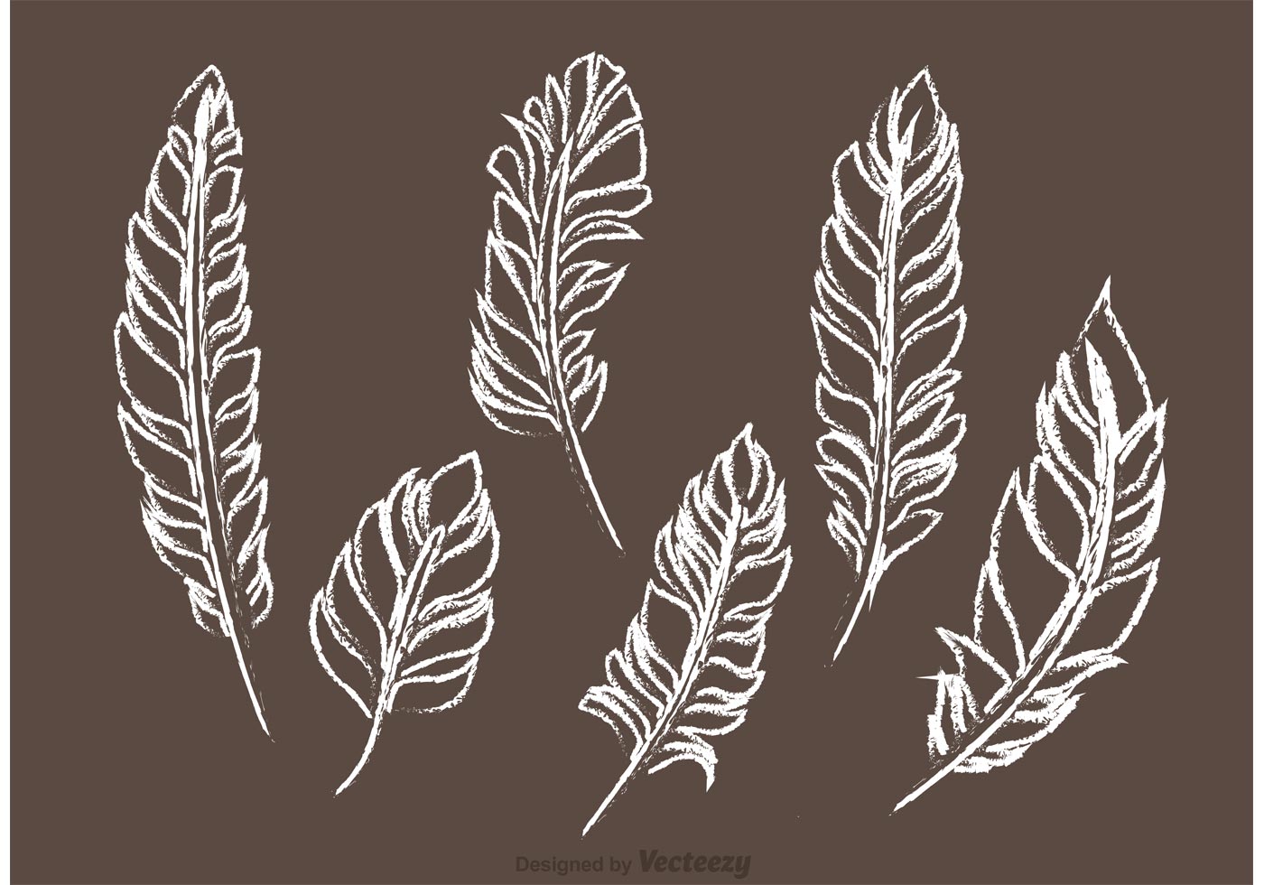 1400x980 Feather Free Vector Art