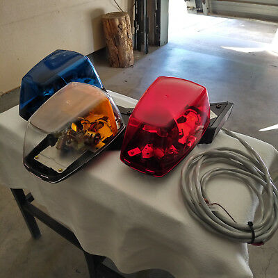 400x400 Federal Signal Vector Pod Rotating Light Bar Mini Tcl Meteor Nos