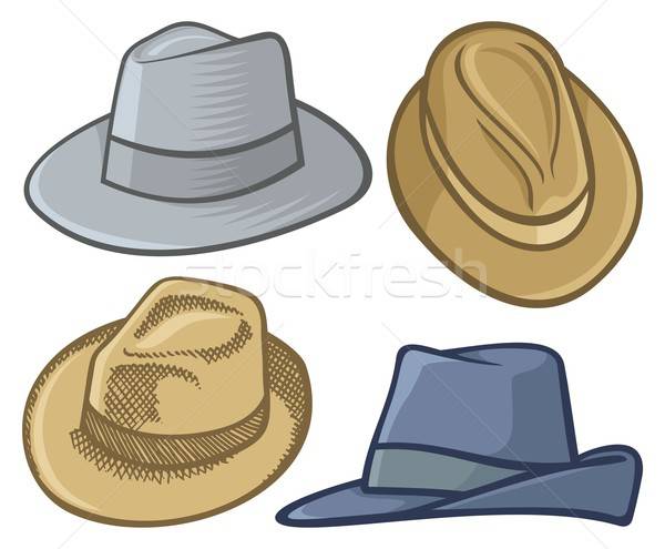 600x495 Fedora Hats Vector Illustration Sifis Diamantidis