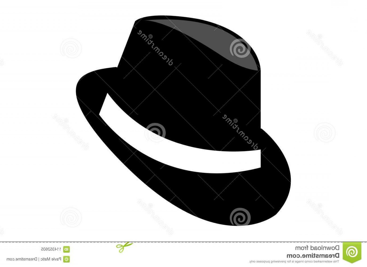1560x1136 Fedora Hat Simple Cartoon Illustration Simple Black White Grey
