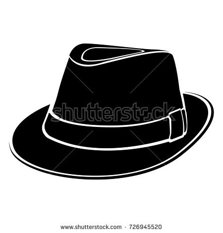 450x470 Fedora Clipart Hipster Hat