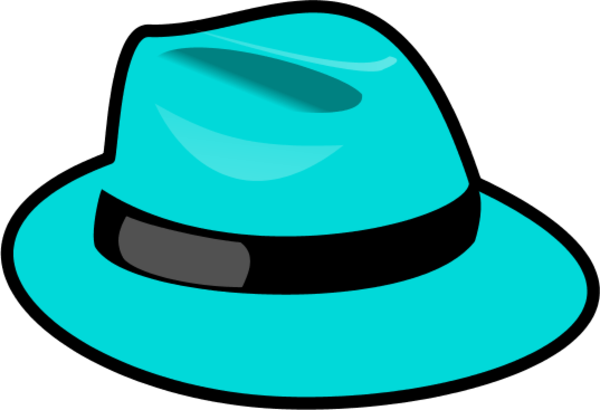 600x410 Red Hat Fedora Vector Clip Art