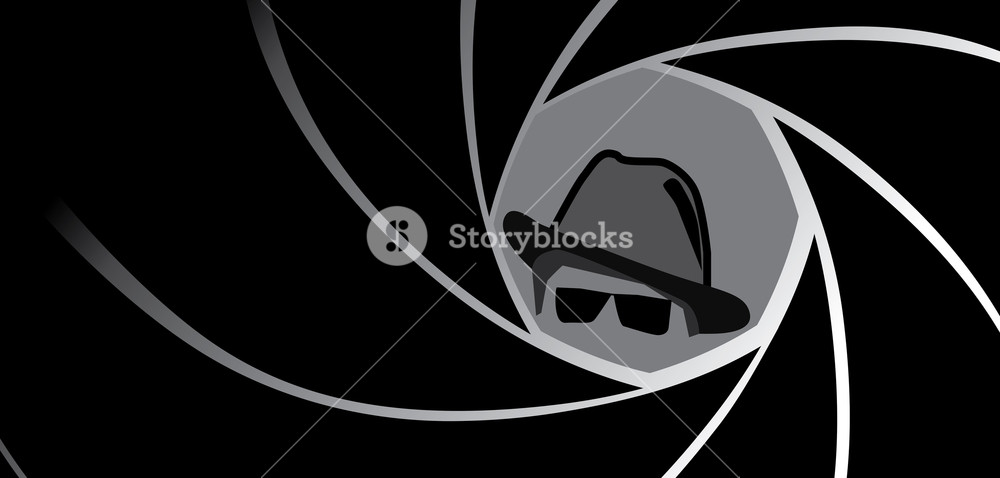 1000x478 Silhouette Of Spy, Secret Agent, Detective Or Gangster In Fedora