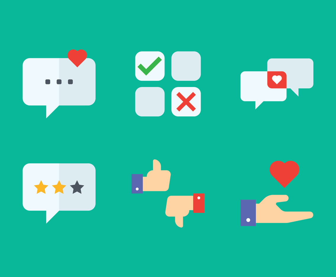 1136x936 Business Feedback Icon Vector Art Graphics