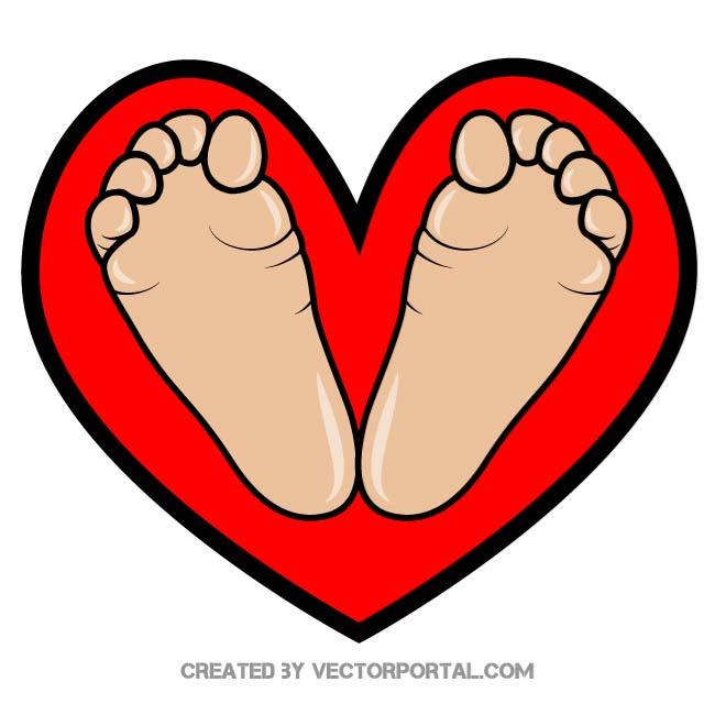 Feet Vector