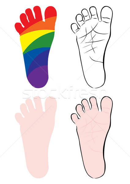 424x600 Baby Feet Vector Illustrations Vector Illustration Akhilesh