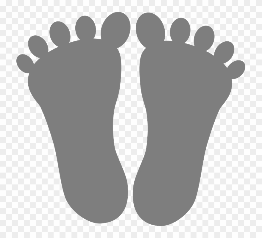 880x800 Baby Feet Vector Buy Clip Art