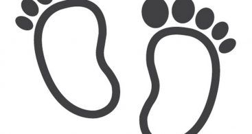 367x195 Baby Feet Vector Archives Vector Images Design