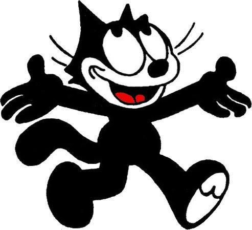 493x449 Felix The Cat Memories Felix The Cats, Cat Vector, Cats