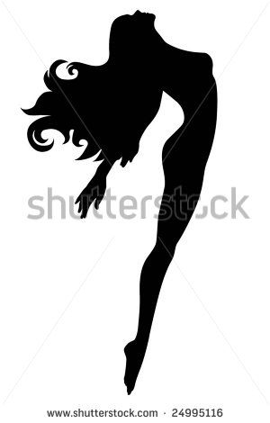 Female Body Silhouette Vector at Vectorified.com ...