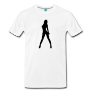 Woman Body Silhouette Vector Design Men's Premium T Shirt 190x190 Woman Body Silhouette Vector Design Men's Premium T Shirt