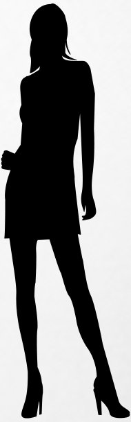 Woman Body Silhouette Vector Design Women's Polo Shirt Spreadshirt 190x609 Woman Body Silhouette Vector Design Women's Polo Shirt Spreadshirt