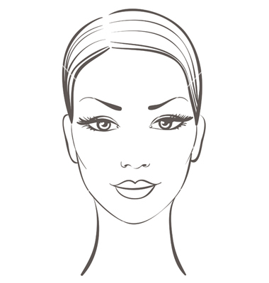 Female Face Vector