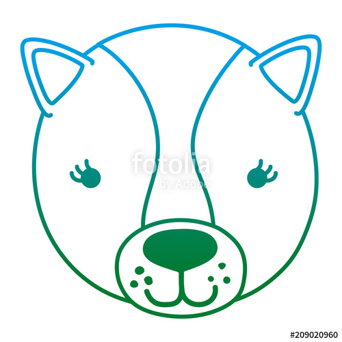 Degraded Line Cute Female Lion Head Wild Animal Stock Image 500x500 Degraded Line Cute Female Lion Head Wild Animal Stock Image