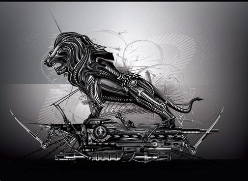 Female Lion Free Vector Download 505x368 Female Lion Free Vector Download