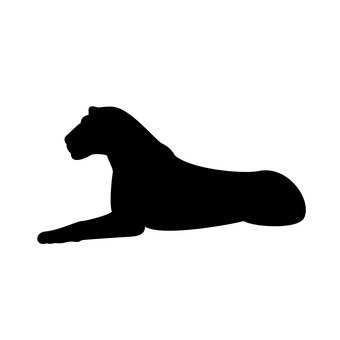 Free Silhouette Vector Lion Icon Simple 340x340 Free Silhouette Vector Lion Icon Simple