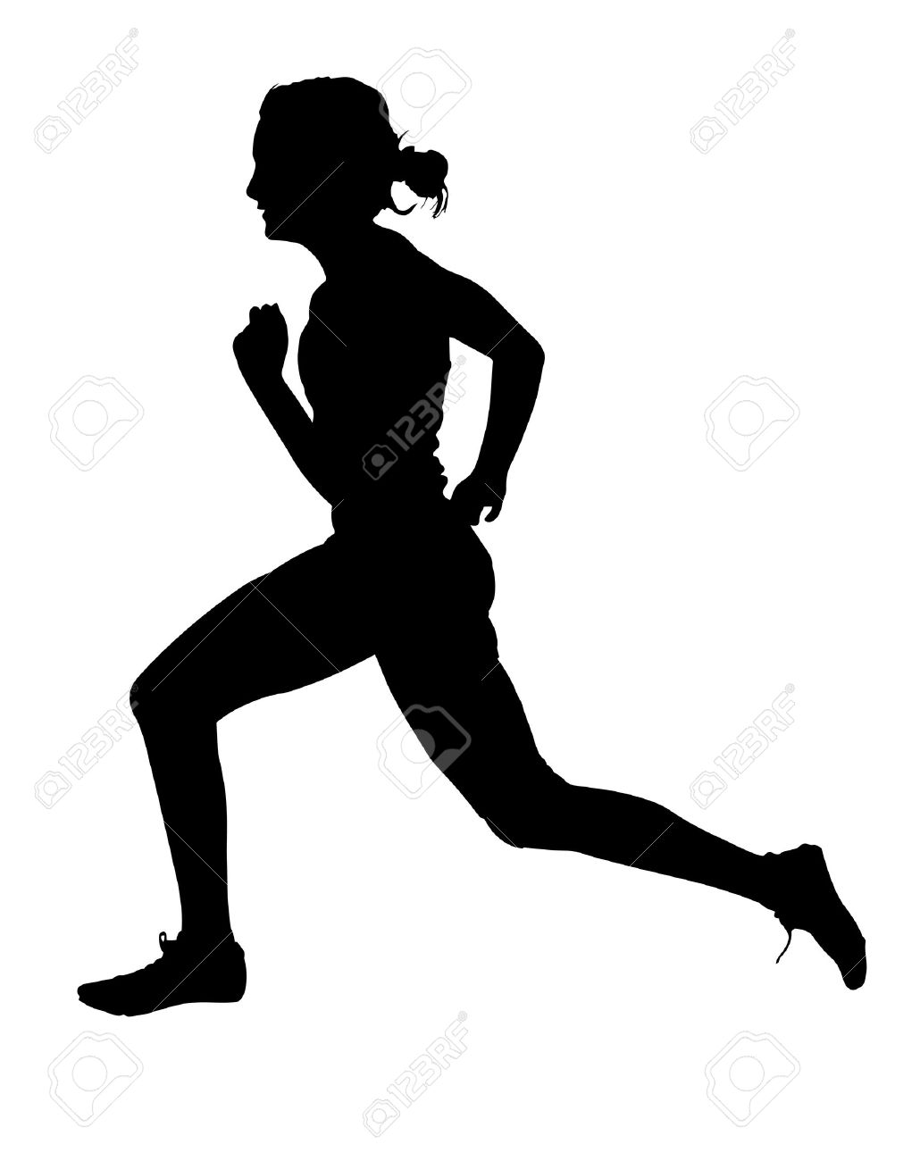 Collection Of 'female Runner Silhouette Vector' Download More 1030x1300 Collection Of 'female Runner Silhouette Vector' Download More