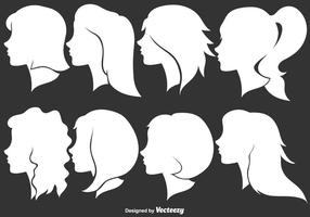 286x200 Woman Silhouette Free Vector Art